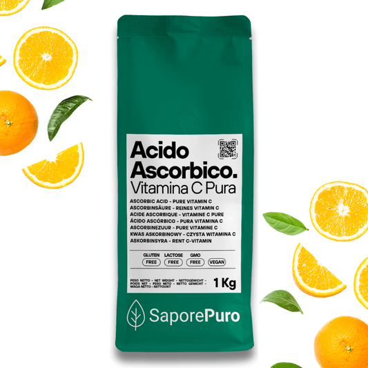 Acido Ascorbico - Pura Vitamina C SaporePuro - Confezionato in Italia