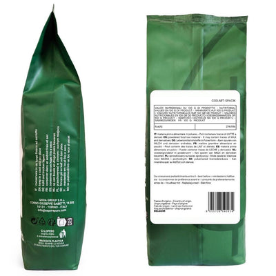 SaporePuro Acido Citrico food additive for cocktails, wine, cleaning, and winemaking, shown in a clear container.