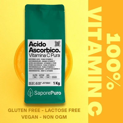 Acido Ascorbico - Pura Vitamina C SaporePuro - Confezionato in Italia
