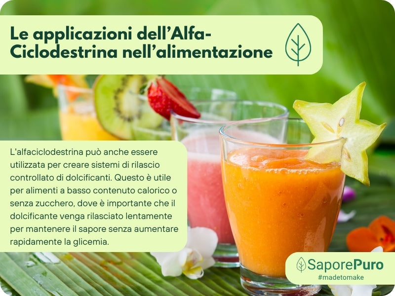 Alfaciclodestrina - Ciclodestrina - L'Innovazione nel Mondo del Gelato Clean Label - SaporePuro