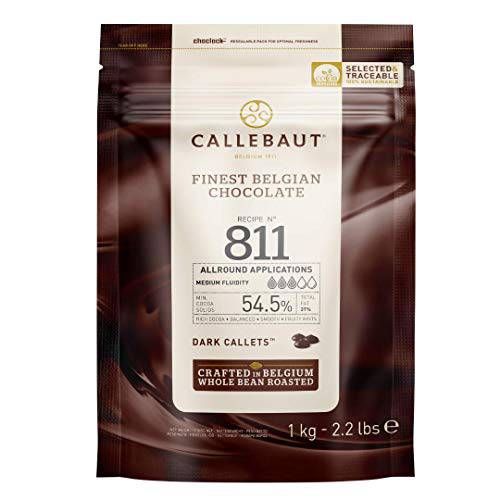 Cioccolato fondente 811 - Callebaut - 2.5kg - GelatoStore