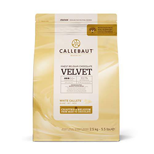 Cioccolato bianco Velvet - Callebaut - 2.5kg - GelatoStore