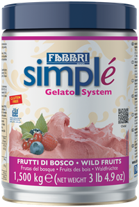 Simple' Frutti di Bosco 1,5 kg - Fabbri