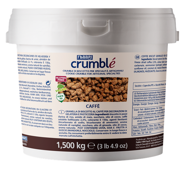 Crumble Caffe' 1,5 kg - Fabbri