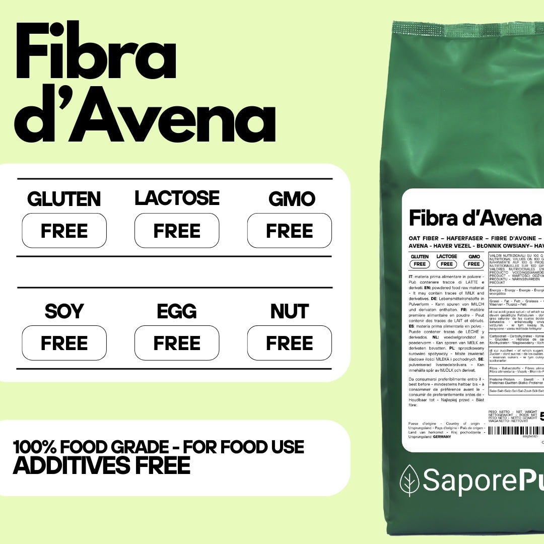Fibra di Avena - Senza Glutine - SaporePuro