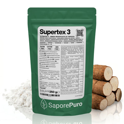 SUPERTEX 3 - ULTRATEX 3 - Amido modificato da Tapioca - Uso Caldo e Freddo