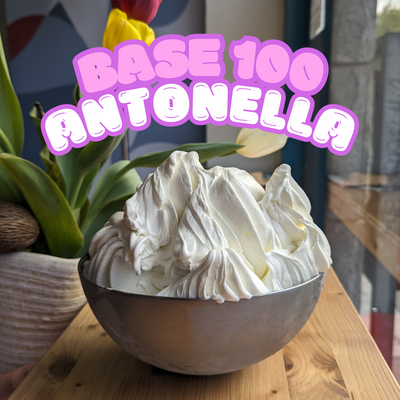 Base Latte Antonella 100 - 5kg - Base 100 per Gelato Ricco e Cremoso - SaporePuro - GelatoStore