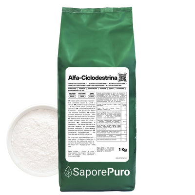 Alfaciclodestrina - Gelato Clean Label Senza Glutine - Emulsionante Naturale - GelatoStore