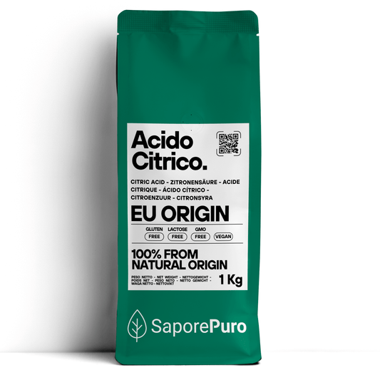 Acido Citrico - SaporePuro - Made in Eu