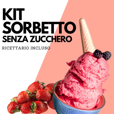 Sorbetti senza Zucchero - Pacchetto Completo + Ricette - SaporePuro
