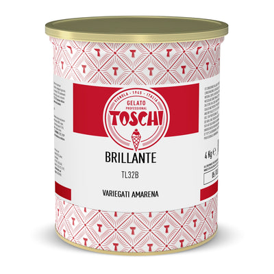 Variegato Amarena Brillante 4 kg - Toschi - GelatoStore