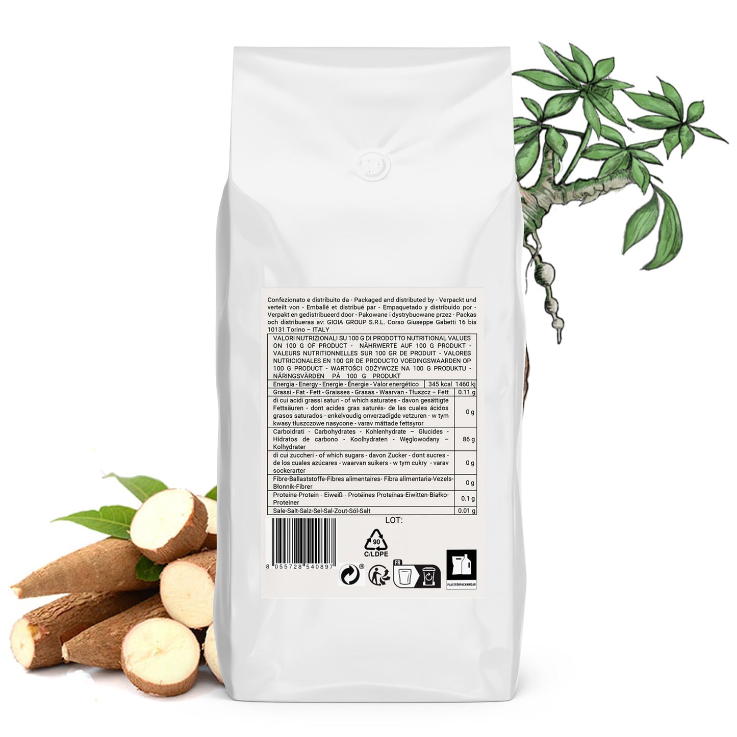 Amido di Tapioca Nativo SaporePuro: Scopri il Segreto di una Cucina Perfetta! - SaporePuro