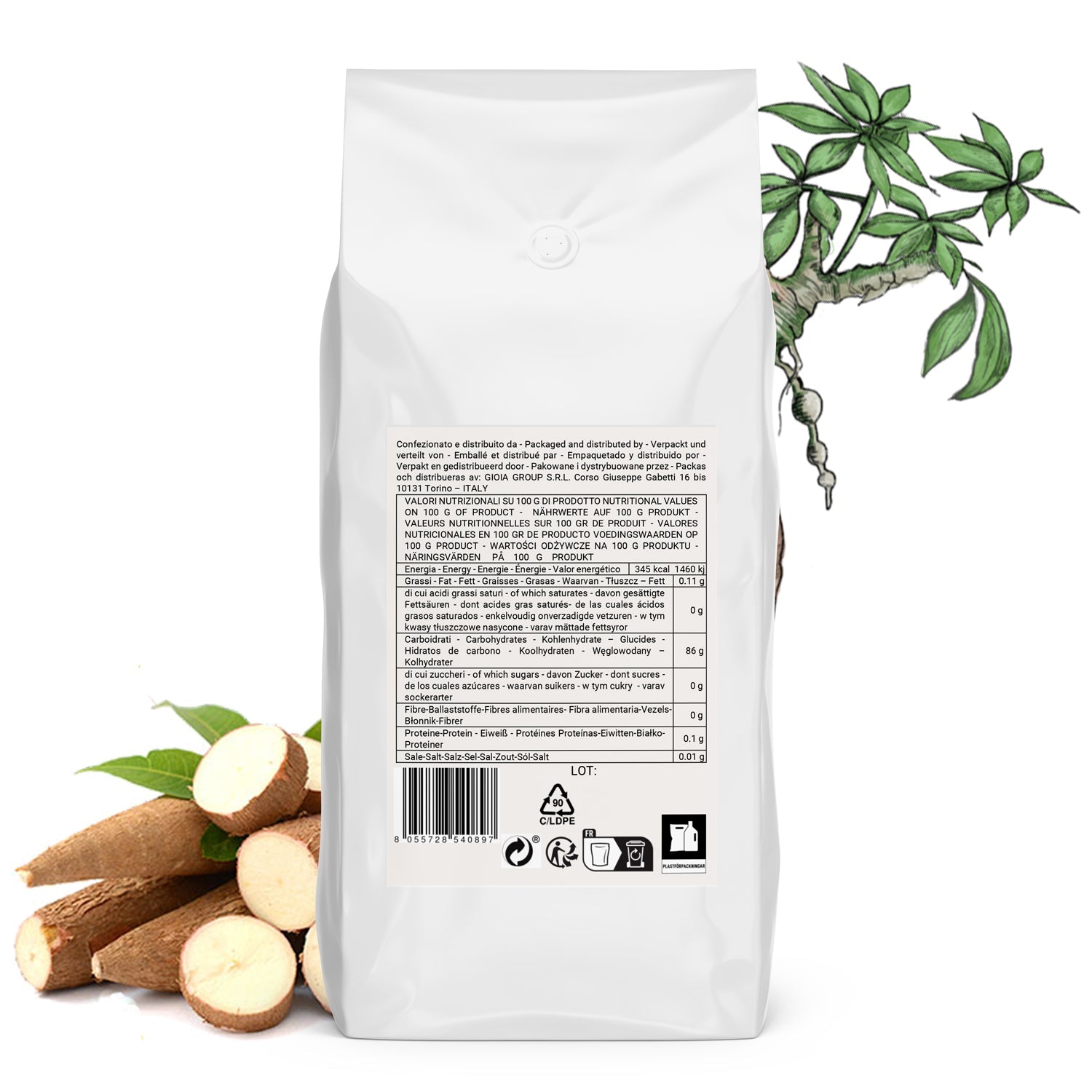 Amido di Tapioca Nativo SaporePuro: Scopri il Segreto di una Cucina Perfetta! - SaporePuro