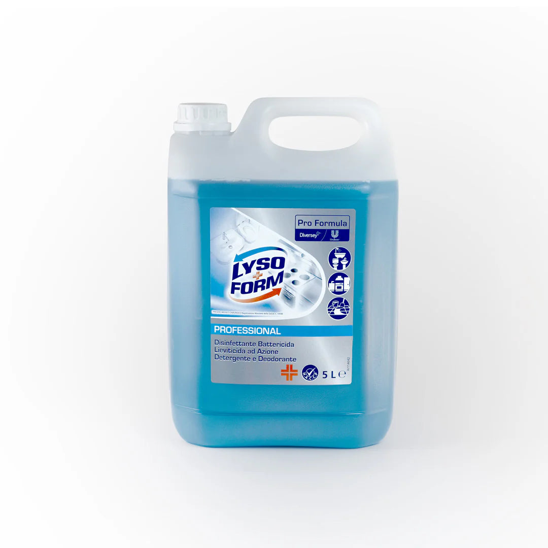 Lysoform Professionale Original 5L – Disinfettante Battericida e Detergente per Superfici