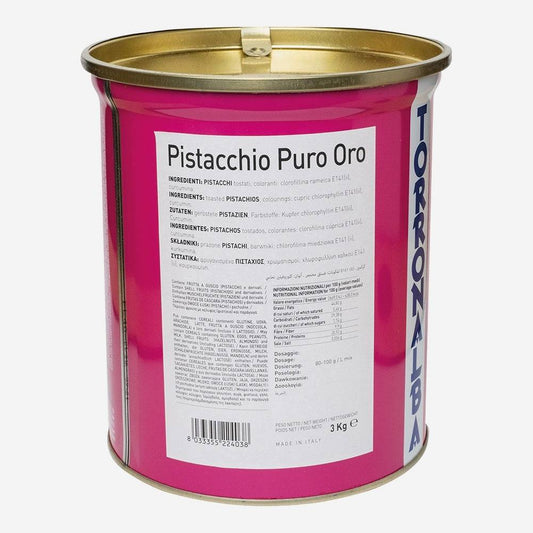 Pasta Pistacchio Puro Oro - 3kg - Torronalba - GelatoStore