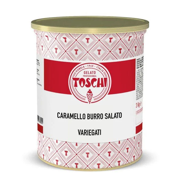 Variegato Caramello Burro Salato 3,5 kg - Toschi - GelatoStore