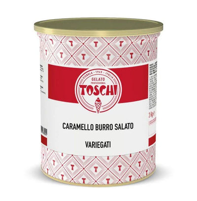 Variegato Caramello Burro Salato 3,5 kg - Toschi - GelatoStore