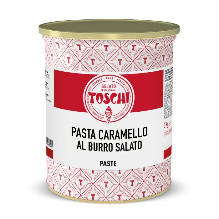 Pasta Caramello Burro Salato 3,5 kg - Toschi - GelatoStore
