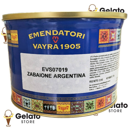Zabaione Argentina pasta - 2,5kg - GelatoStore