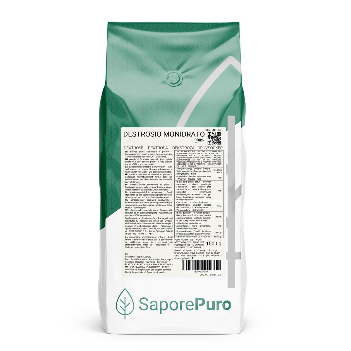Destrosio - 1kg - SaporePuro