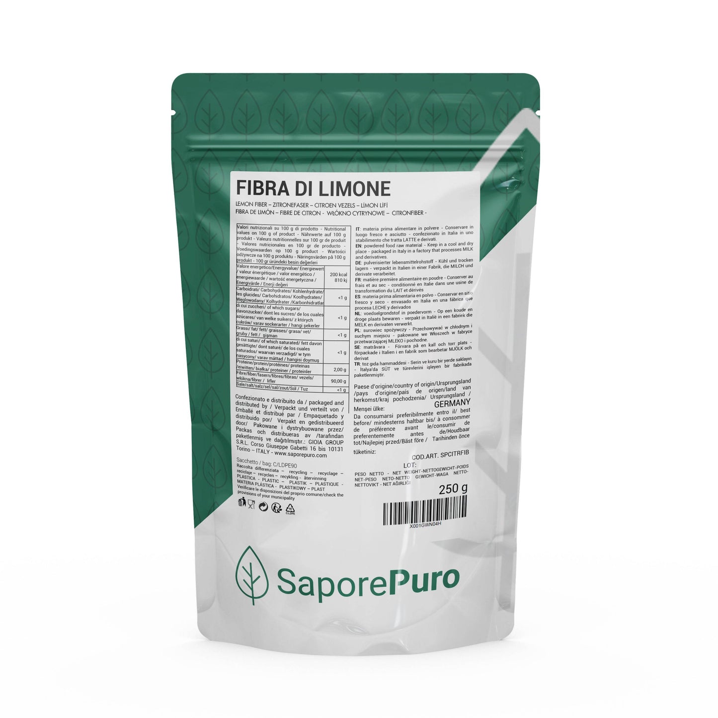 Fibra di Limone - 250gr - GelatoStore