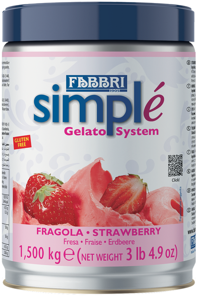 Simple' Fragola 1,5 kg - Fabbri