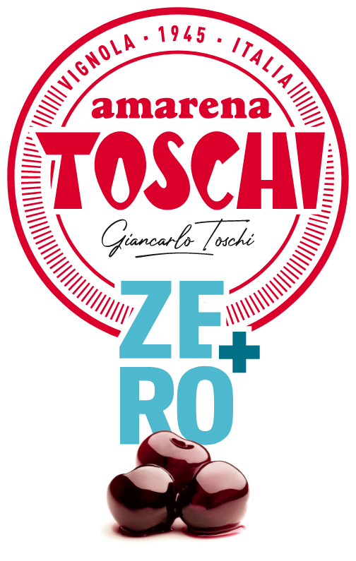Toschi ZERO + Amarena Kirsche bunt mit natürlicher Farbe - 4kg