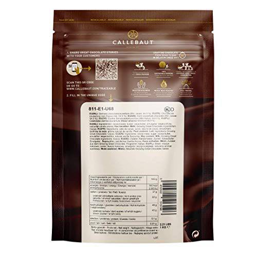 Dark Chocolate 811 - Callebaut - 2.5kg - GelatoStore