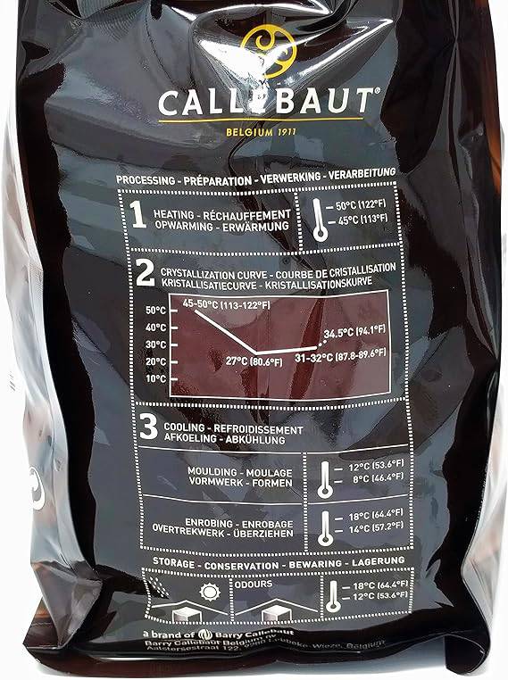 Power 80 Dark Chocolate - Callebaut - 2.5kg - GelatoStore