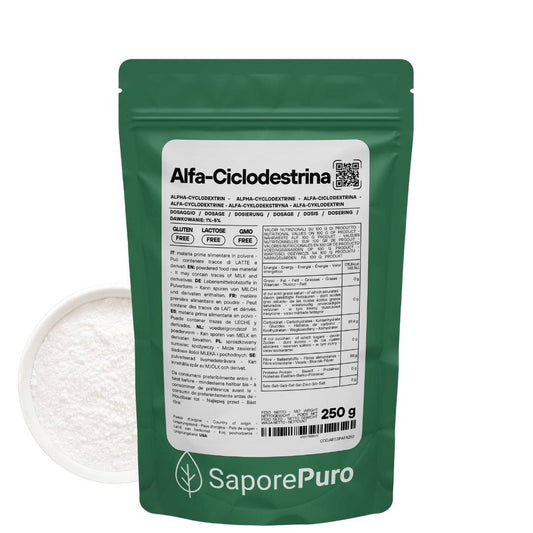 alfaciclodestrina - gelato - emulsionante
