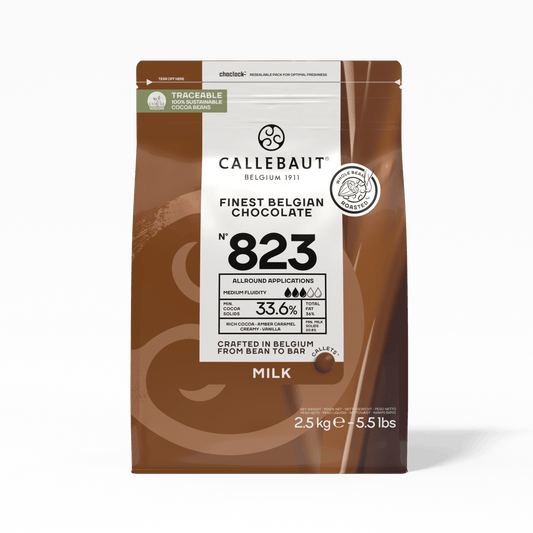 Milk Chocolate 823 - Callebaut - 2.5kg - GelatoStore