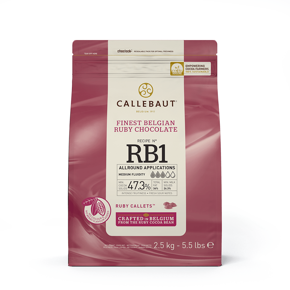 Ruby Chocolate - Callebaut - 2.5kg
