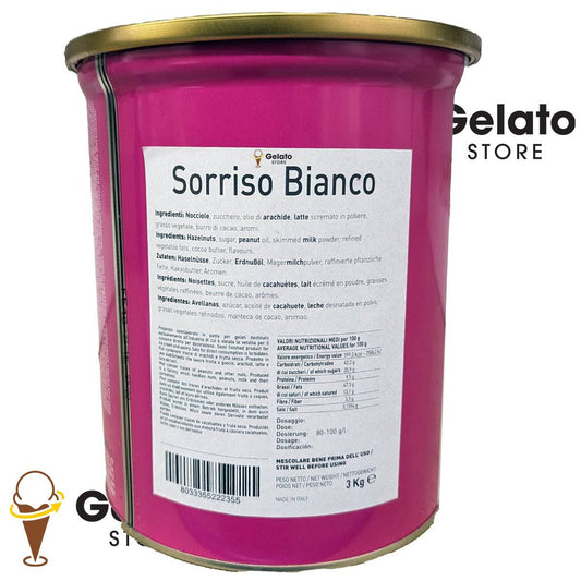 White Smile (White Kiss) - 3 kg - GelatoStore