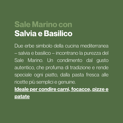 SALE CON SALVIA E BASILICO - GelatoStore
