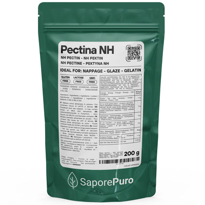 Pectina NH SaporePuro - ideale per nappage, gelatine e glasse - SaporePuro