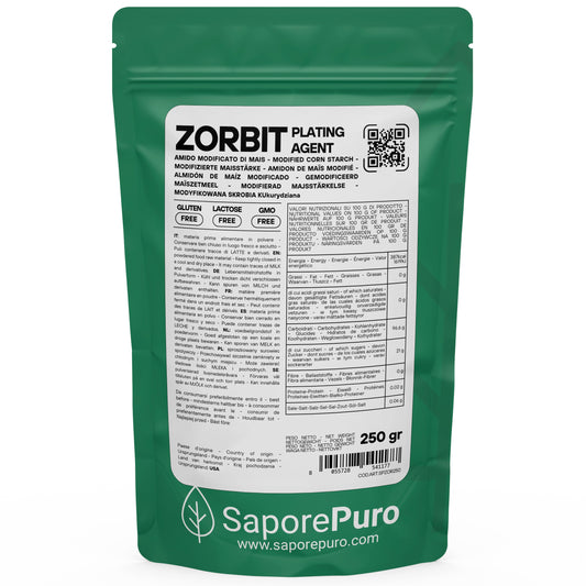 Zorbit - Trasforma liquidi in polvere - Effetto sabbia - Da Mais non da Tapioca - Più efficiente - SaporePuro