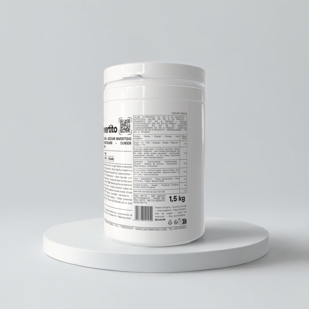 Zucchero Invertito - Dolcificante Naturale per Pasticceria e Gelateria - SaporePuro