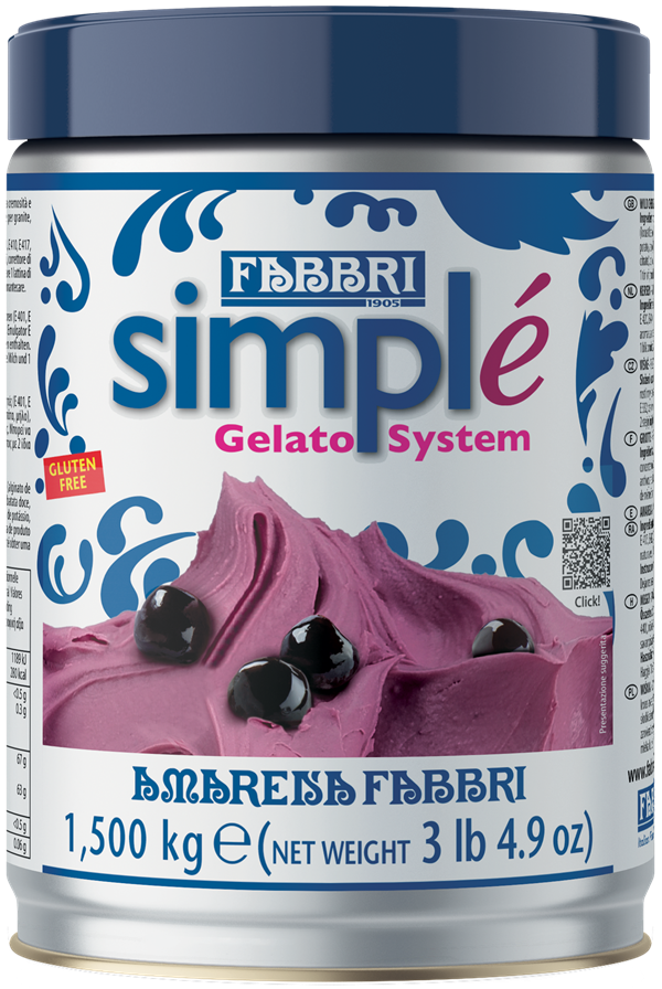 Simple' Amarena 1,5 kg - Fabbri