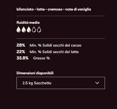 Chocolat blanc W2 - Callebaut - 2.5kg - GelatoStore