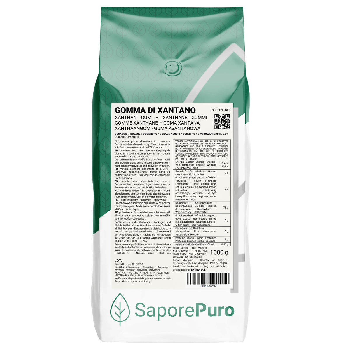 Gomma di Xantano (E415) - 1kg - SaporePuro