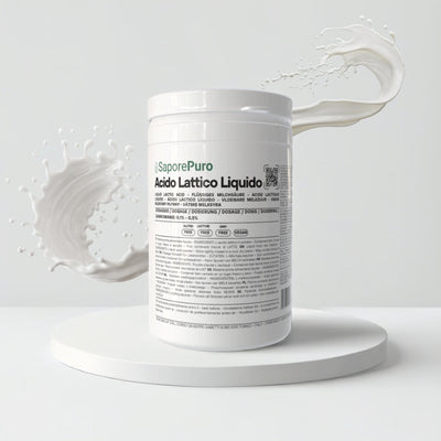 Acido Lattico Liquido Alimentare | SaporePuro - GelatoStore