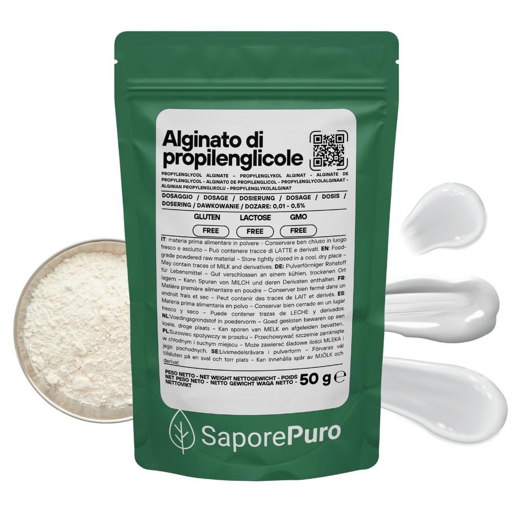 Alginato di Propilenglicole (E405) - 50gr