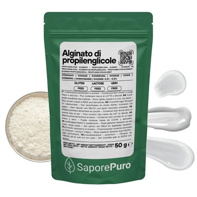 Alginato di Propilenglicole (E405) - 50gr