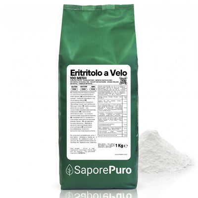 Eritritolo a Velo 100mesh  - 1kg - Dolcificante 0kcal