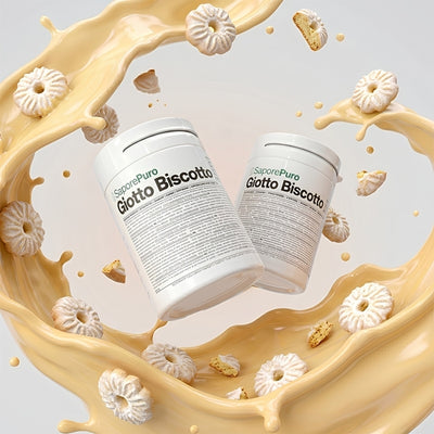 Pasta Giotto Biscotto SaporePuro per gelato, confezione da 1 kg, con biscotto e aromi naturali, prodotto da GelatoStore.
