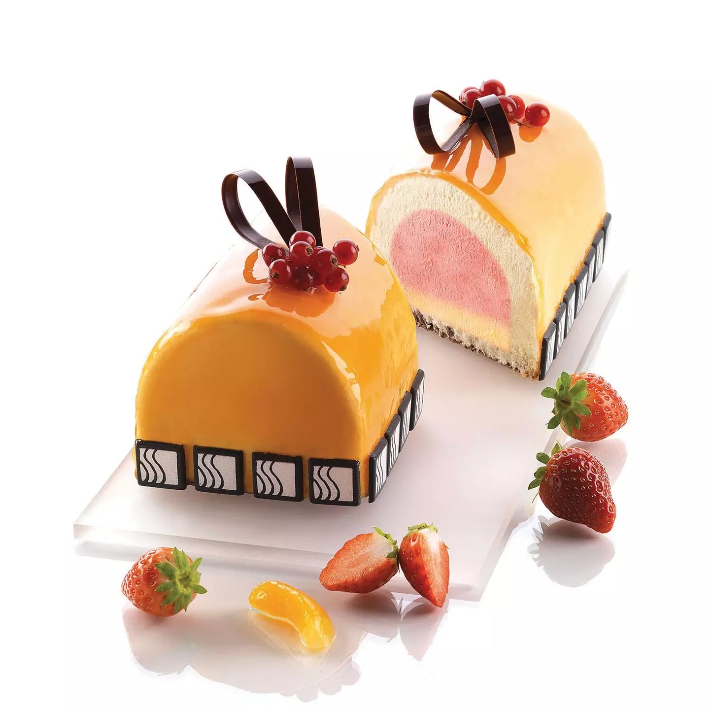 INSERT BUCHE/8 - SET 8 STAMPI IN SILICONE 220X60 H 50 MM