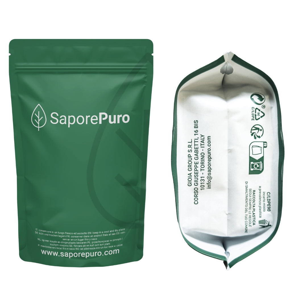 Amido modificato di mais SupertTex 4 di SaporePuro, amido alimentare pregelatinizzato per uso a freddo, in confezione.