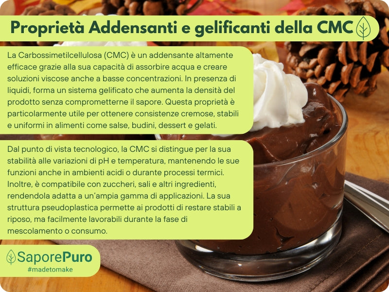 Carbossimetilcellulosa - CMC - E466 - GelatoStore
