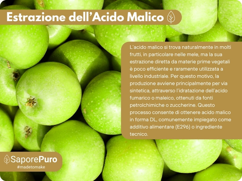 Acido Malico Premium - Made in Italy - Ingrediente Professionale per Mixology e Enologia - GelatoStore