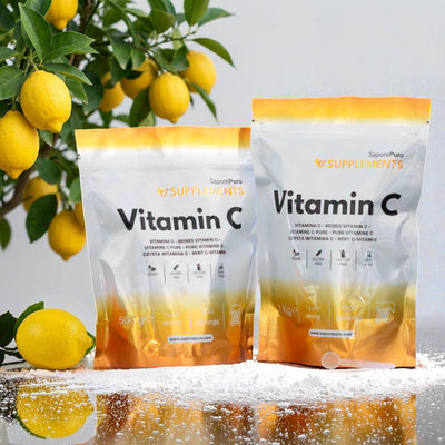 Vitamin C - Acido Ascorbico Puro - Integratore Alimentare - SUPPLEMENTS